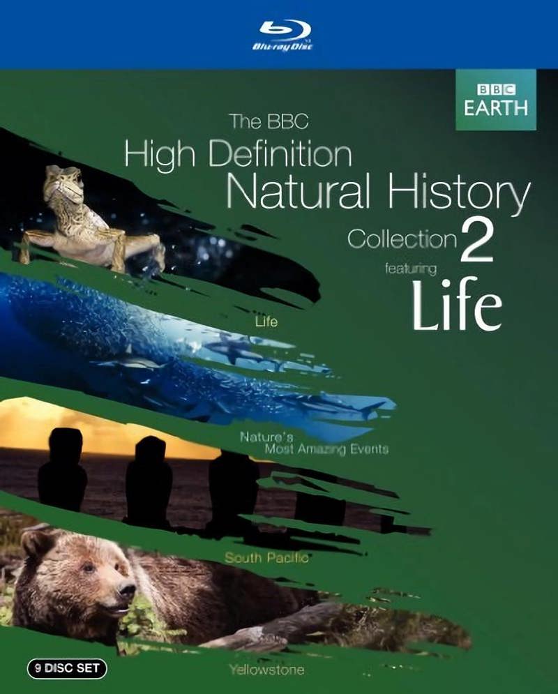 The BBC High-Definition Natural History Collection 2 (Life / Nature's Most Amazing Events / South Pacific / Yellowstone) [Blu-ray] [Blu-ray]