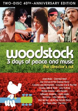 Woodstock 3 Days of Peace and Music Director's Cut 40th Anniversary Special Edition (DVD Anniversary Edition) [DVD]