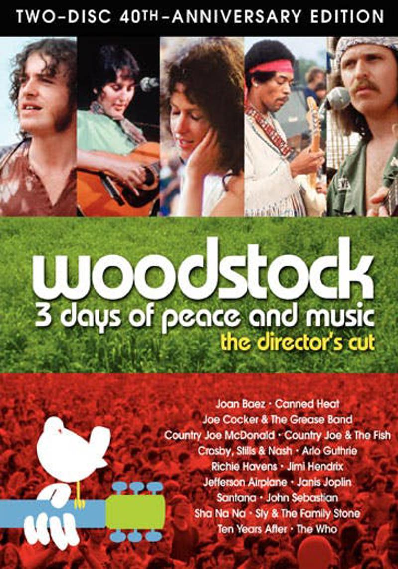 Woodstock 3 Days of Peace and Music Director's Cut 40th Anniversary Special Edition (DVD Anniversary Edition) [DVD]