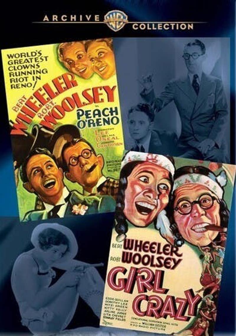 Wheeler & Woolsey Double Feature-Girl Crazy/Peach O'Reno [DVD]