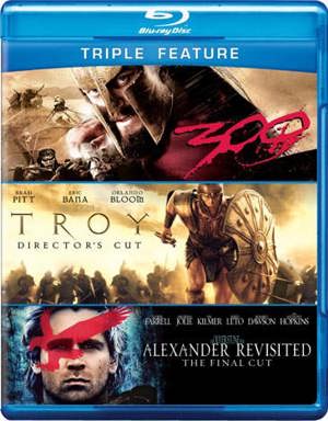 Alexander Revisited/Troy/300 (Blu-ray Triple Feature) [Blu-ray]