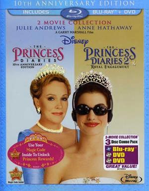 The Princess Diaries 2-Movie Collection 10th Anniversary Edition [Blu-ray +  2 DVD] [DVD]