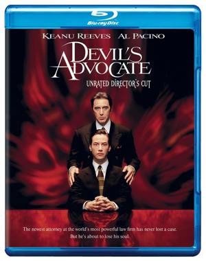 Devil's Advocate (Blu-ray Unrated Director's Cut) [Blu-ray]