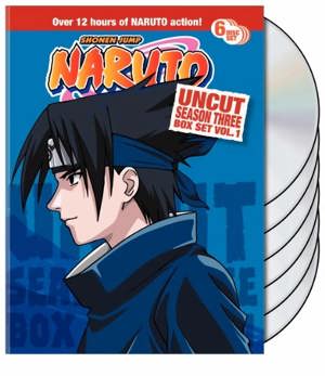 Naruto Uncut Season 3 Vol 1 Box Set (DVD Boxed Set) [DVD]