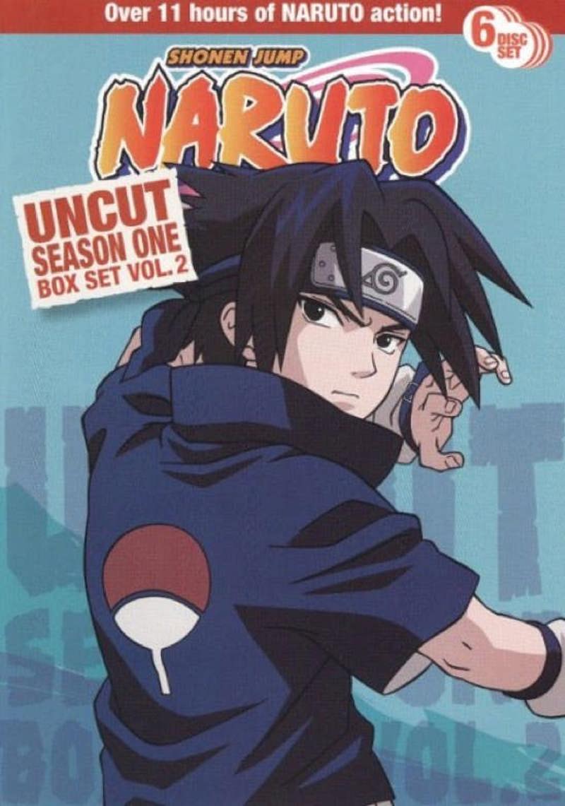 Naruto Uncut Season 1 Vol 2 Box Set [DVD]