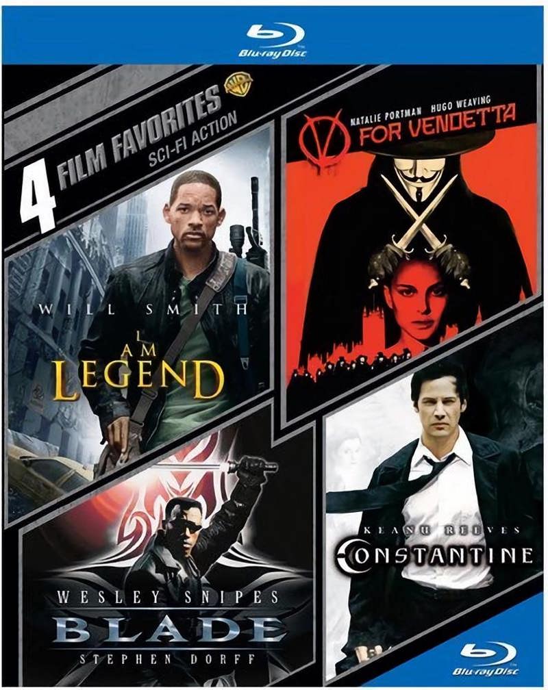 4 Film Favorites: Sci-Fi Action (Blu-ray Set) [Blu-ray]