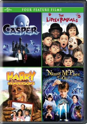 Casper/The Little Rascals/Harry and the Hendersons/Nanny McPhee (Box Set) [DVD]