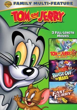 Tom and Jerry: The Movie/Blast Off to Mars/The Fast and the Furry (Box Set) [DVD]