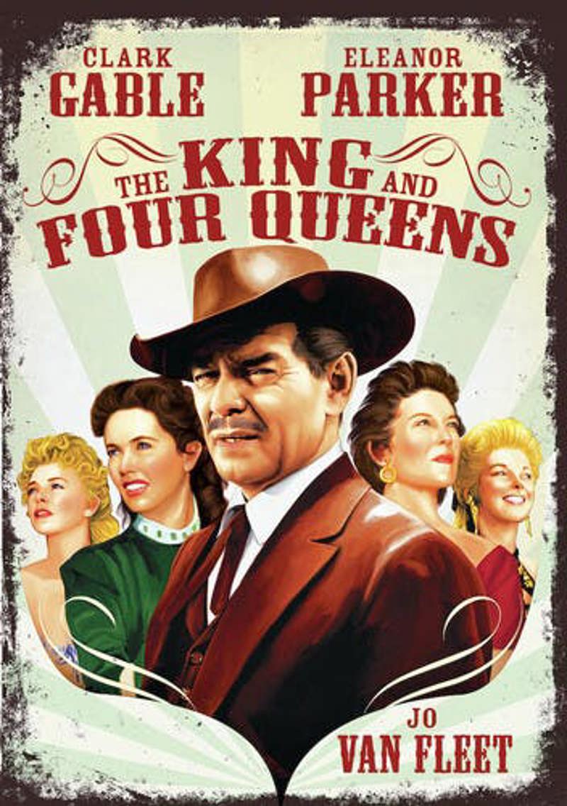 The King And Four Queens [DVD]