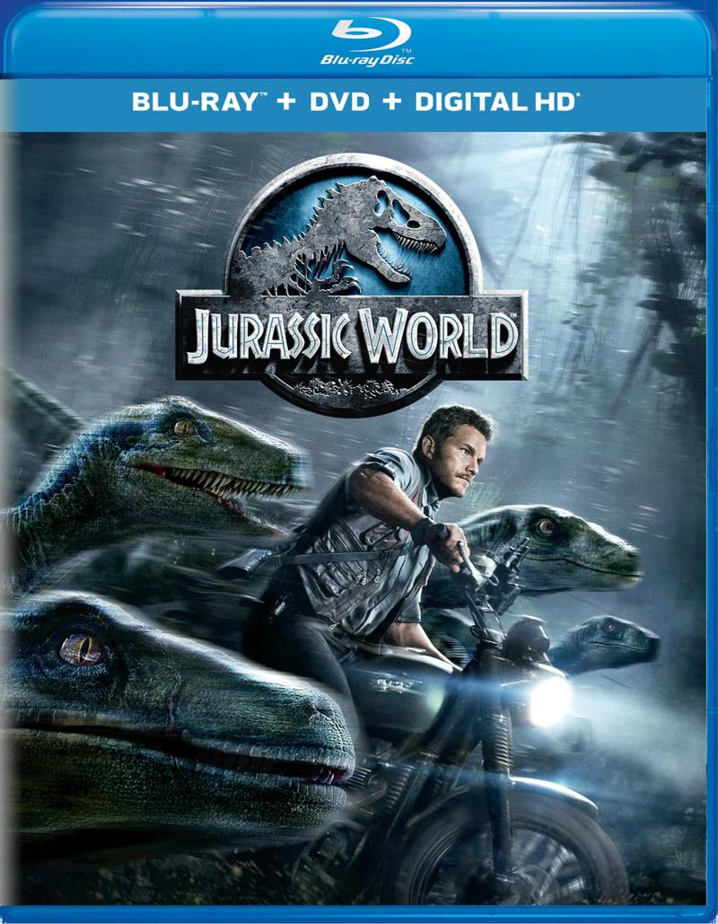 Jurassic World (DVD + Digital) [Blu-ray]