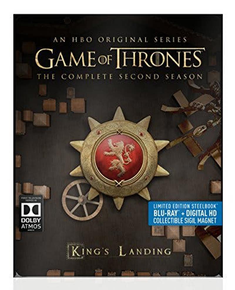 Game of Thrones: The Complete Second Season (Blu-ray Steelbook) [Blu-ray]