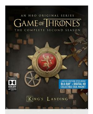 Game of Thrones: The Complete Second Season (Blu-ray Steelbook) [Blu-ray]