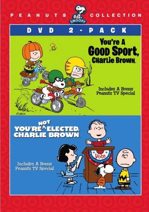 Peanuts Double Feature: You're A Good Sport, Charlie Brown / You're Not Elected, Charlie Brown (DVD Double Feature) [DVD]