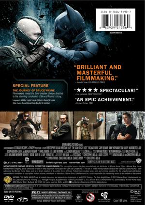 The Dark Knight Rises [DVD]