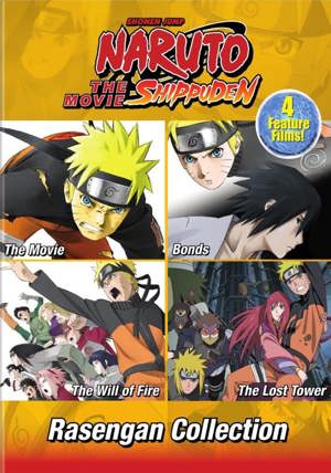 Naruto the Movie: 1-4 (Box Set) [DVD]