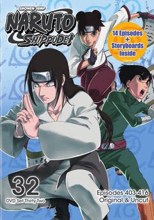 Naruto Shippuden Uncut Set 32 [DVD]