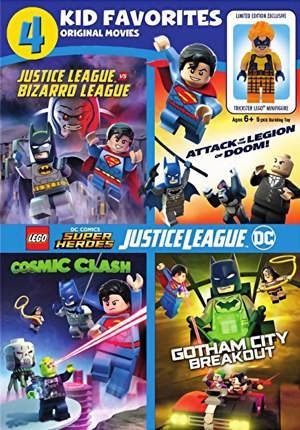 4 Kid Favorites: LEGO DC Super Heroes (DVD + Toy) [DVD]