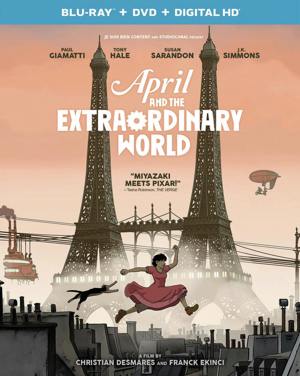 April and the Extraordinary World (DVD + Digital) [Blu-ray]