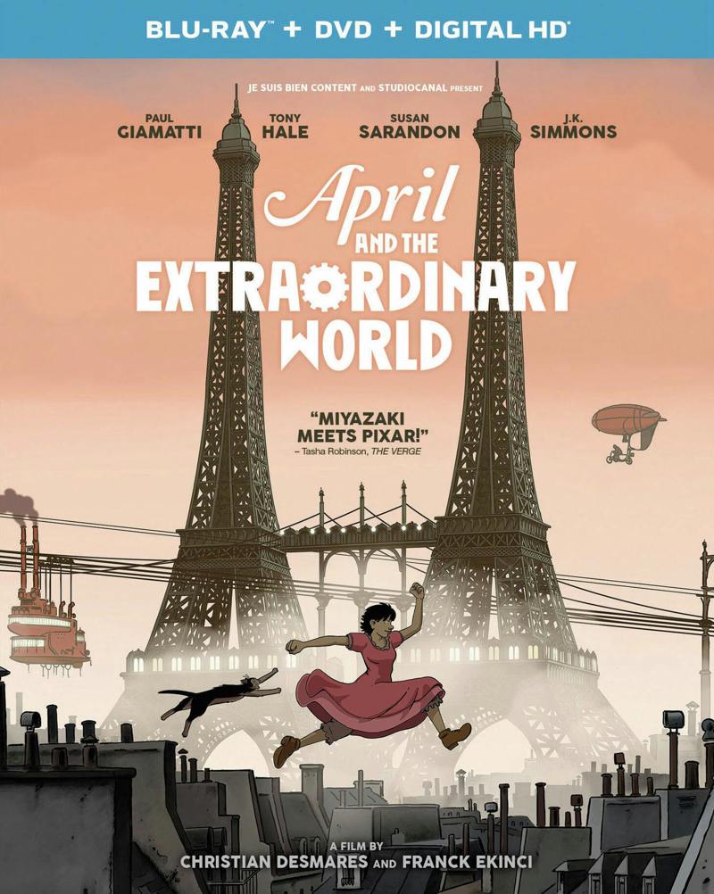 April and the Extraordinary World (DVD + Digital) [Blu-ray]