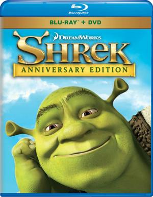 Shrek (Anniversary Edition + DVD) [Blu-ray]
