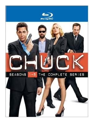 Chuck: The Complete Seasons 1-5 (Collector's Edition Box Set) [Blu-ray]