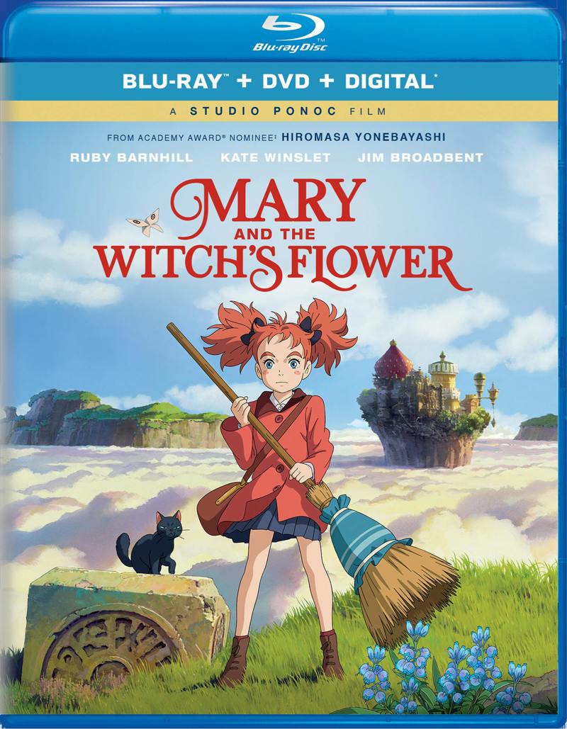 Mary and the Witch's Flower (DVD + Digital) [Blu-ray]
