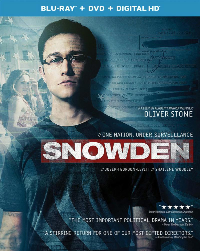 Snowden (DVD + Digital) [Blu-ray]