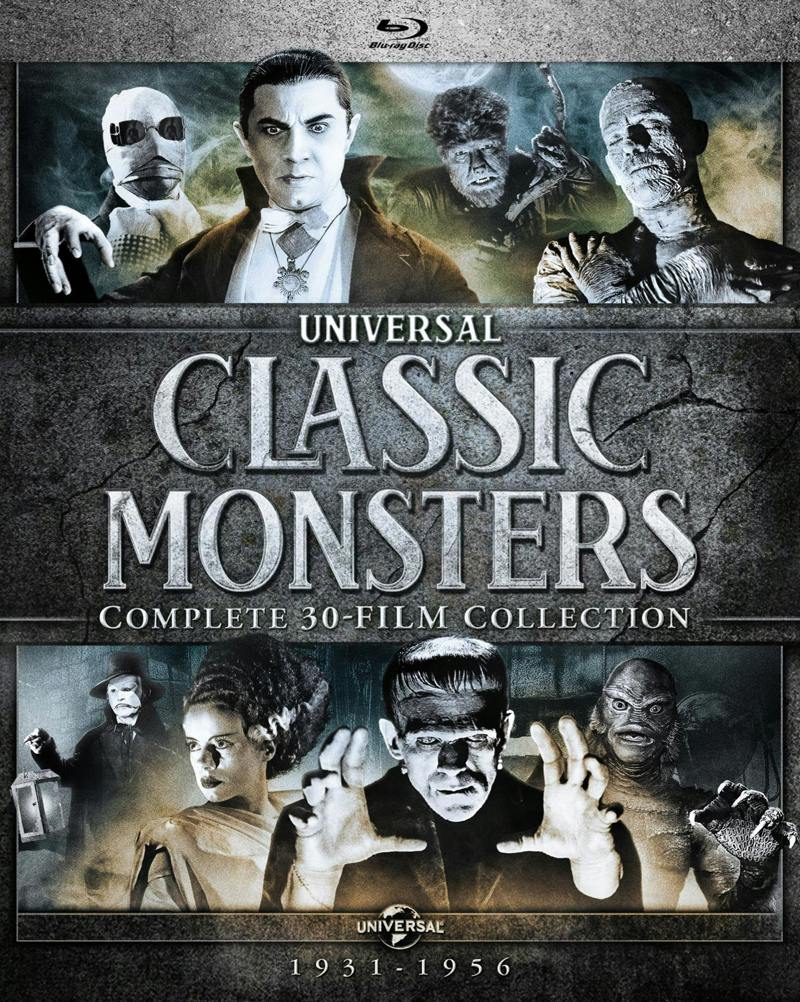 Universal Classic Monsters: Complete 30-Film Collection (Box Set) [Blu-ray]