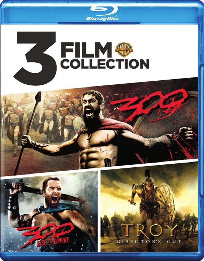 300/300: Rise of an Empire/Troy (Box Set) [Blu-ray]