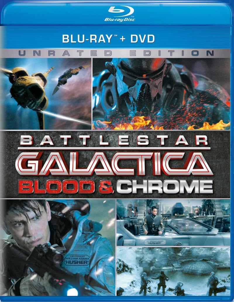 Battlestar Galactica: Blood and Chrome (Unrated Edition) [Blu-ray]