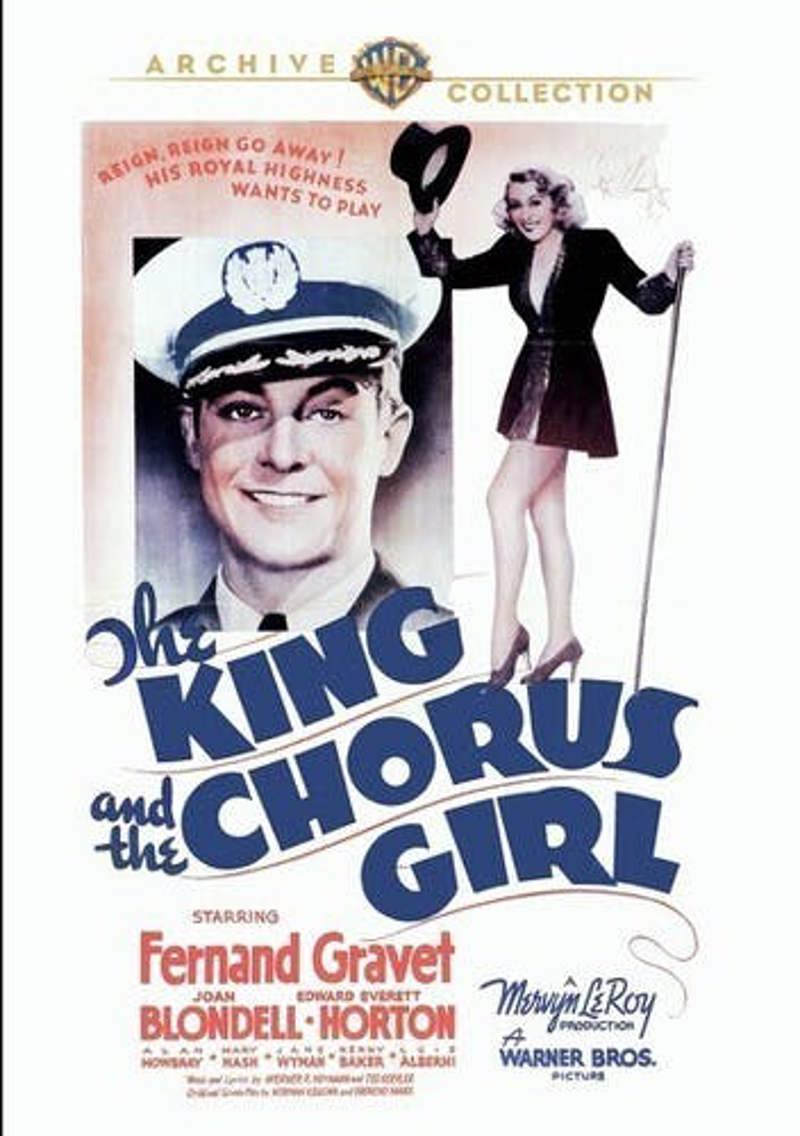 The King and the Chorus Girl [DVD]