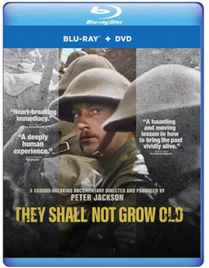 They Shall Not Grow Old [Blu Ray + DVD] [Blu-ray]