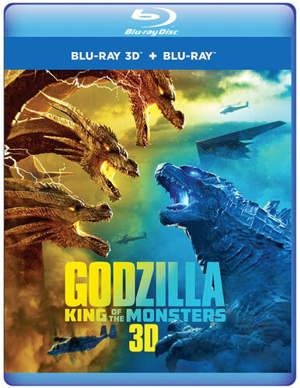 Godzilla: King of the Monsters [3D Blu-ray + Blu-ray] [Blu-ray]