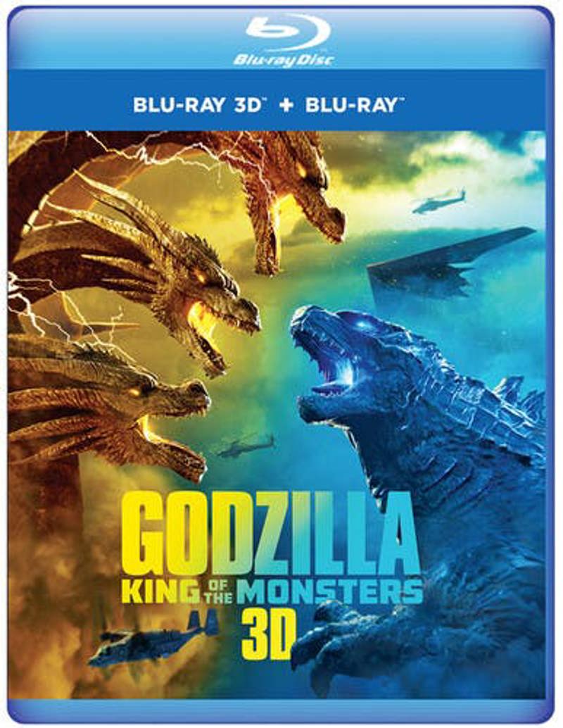 Godzilla: King of the Monsters [3D Blu-ray + Blu-ray] [Blu-ray]