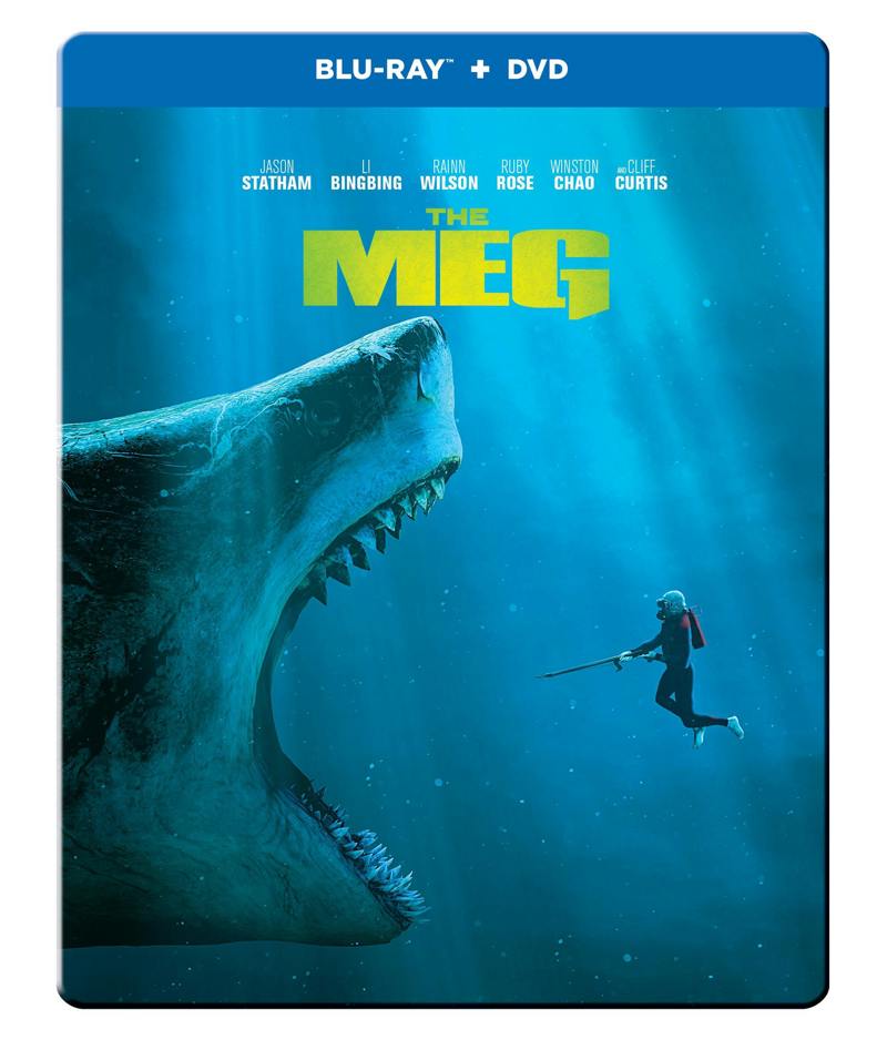 The Meg (Steelbook + DVD) [Blu-ray]