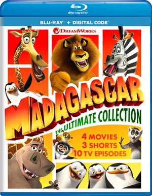 Madagascar: The Ultimate Collection (Blu-ray + Digital HD) [Blu-ray]