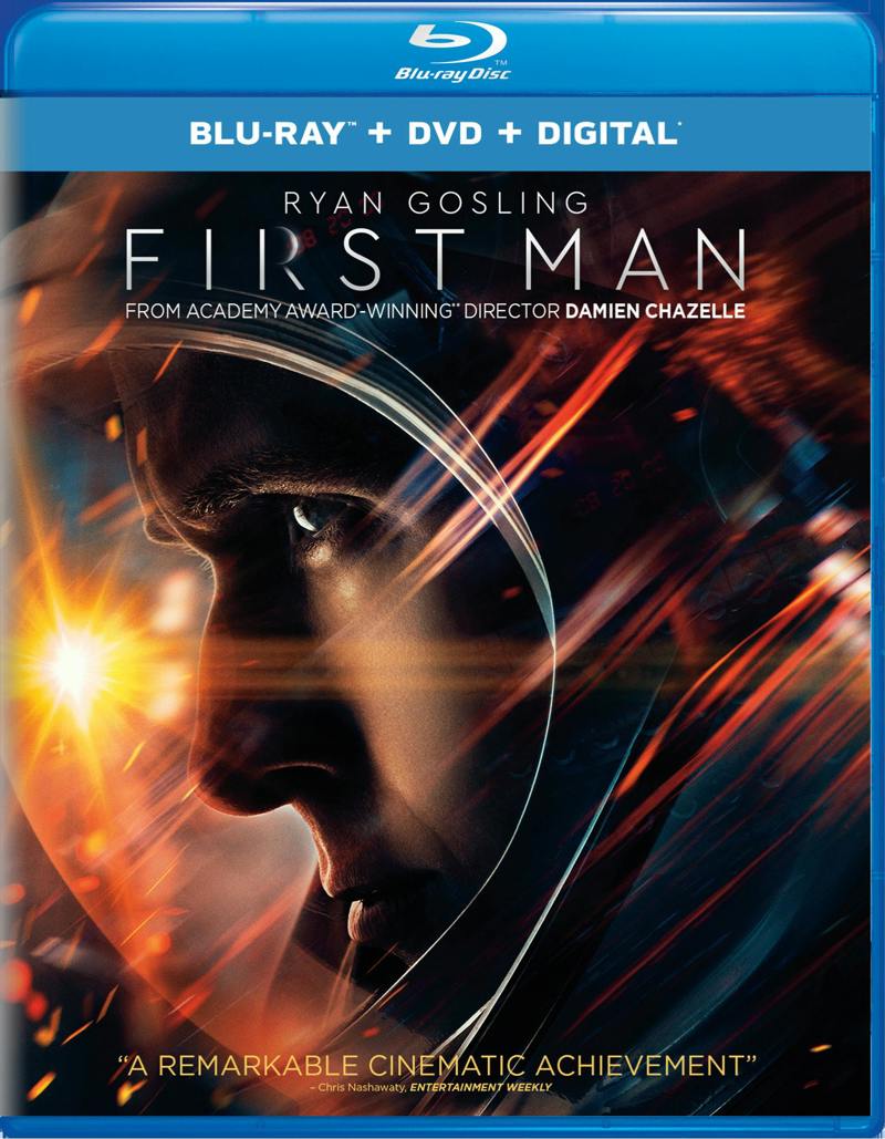 First Man (DVD + Digital) [Blu-ray]