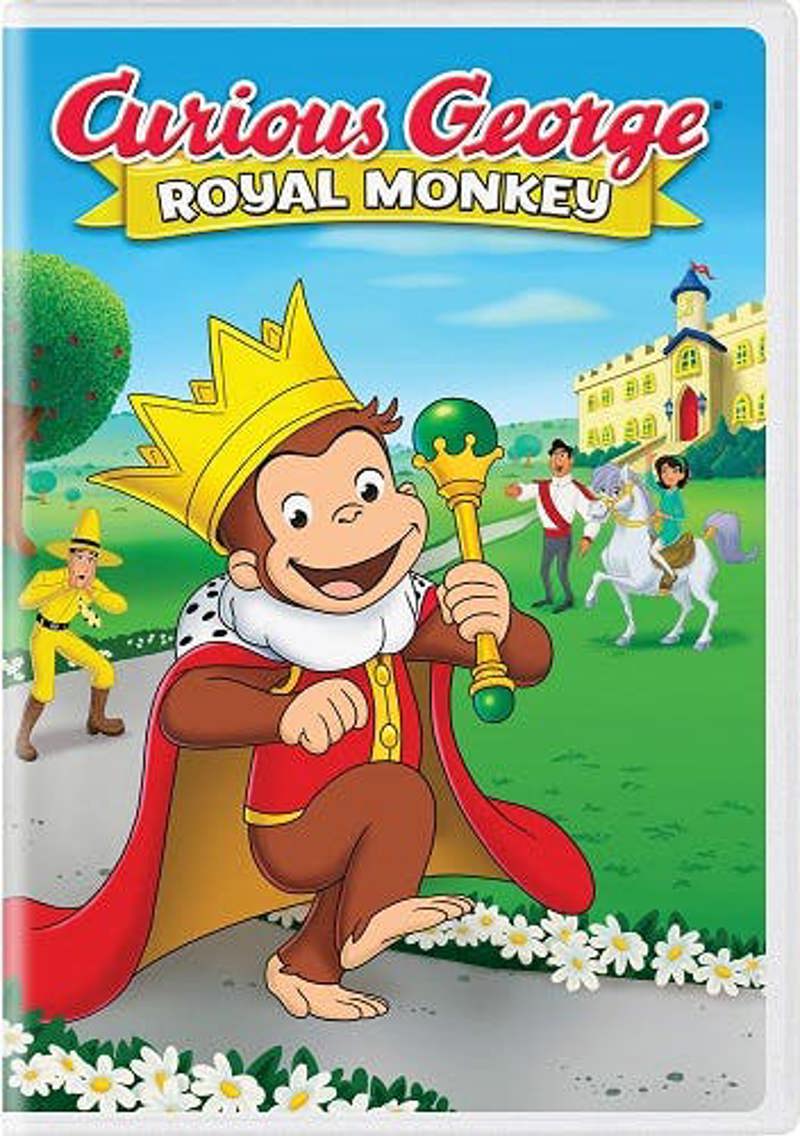 Curious George: Royal Monkey [DVD]