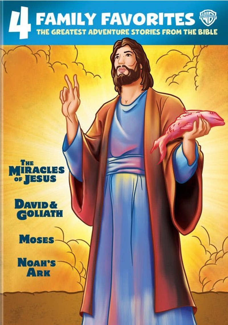 4 Family Favorites: Greatest Adventures of the Bible (DVD New Box Art) [DVD]