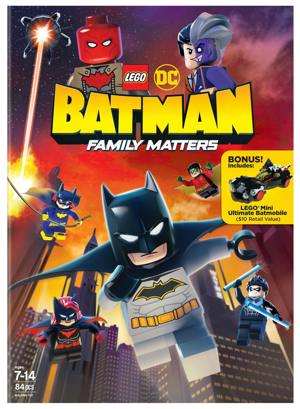 LEGO DC: Batman: Family Matters w/ LEGO Batmobile Premium (DVD + Toy) [DVD]