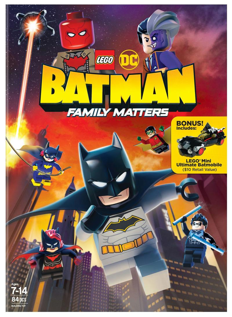 LEGO DC: Batman: Family Matters w/ LEGO Batmobile Premium (DVD + Toy) [DVD]