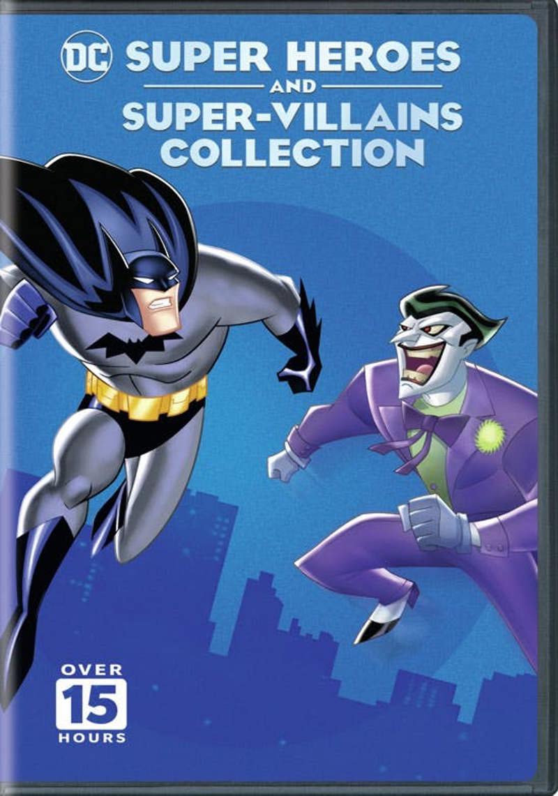 DC Super-Heroes and Super-Villains Collection (DVD Set) [DVD]