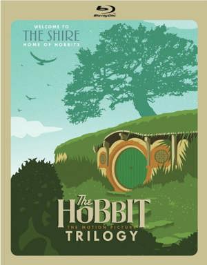 The Hobbit: The Motion Picture Trilogy (Blu-ray Travel Poster Artwork) [Blu-ray]