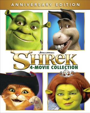 Shrek: The 4-movie Collection (Anniversary Edition) [Blu-ray]
