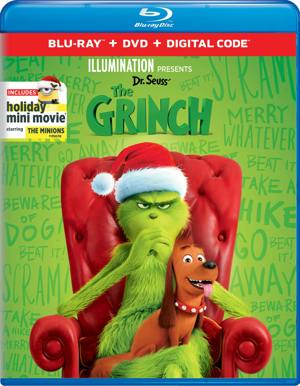 Illumination Presents: Dr. Seuss' The Grinch (DVD + Digital) [Blu-ray]