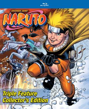 Naruto Triple Feature Collector's Edition (Blu-ray Steelbook) [Blu-ray]