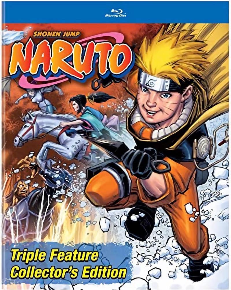 Naruto Triple Feature Collector's Edition (Blu-ray Collector's Edition) [Blu-ray]