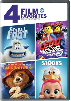 Smallfoot/The LEGO Movie 2/Paddington 2/Storks [DVD]