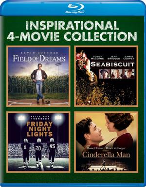 Inspirational 4-movie Collection (Field of Dreams/Seabiscuit/Friday Night Lights/Cinderella Man) (Blu-ray Set) [Blu-ray]