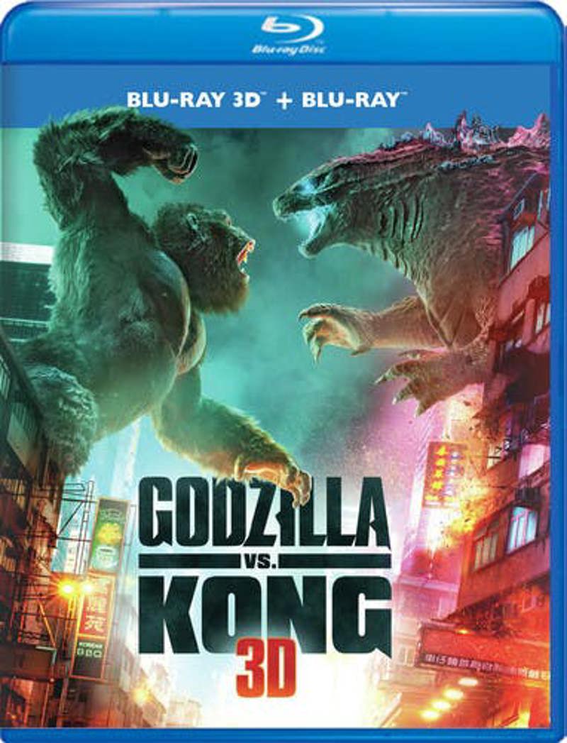 Godzilla Vs. Kong [3D Blu-ray + Blu-ray] [Blu-ray]
